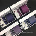 100% Silk Woven Hanky Cufflink Tie Set